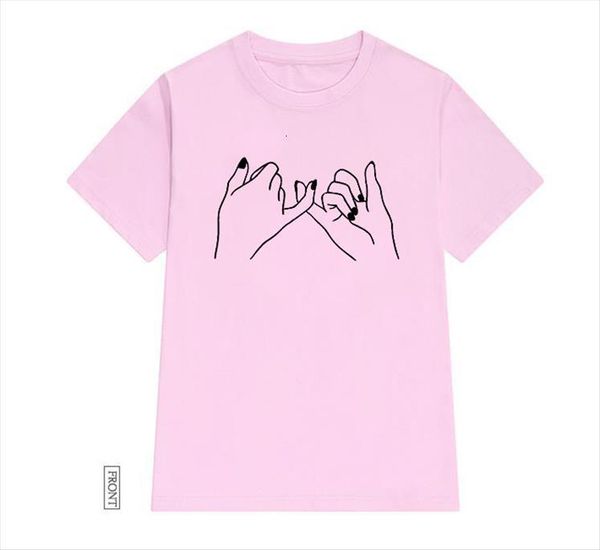 pinky promise cotton casual funny women yong girl tee 5 colors drop ship s 696, White
pinky promise cotton casual funny women yong girl tee 5 colors drop ship s 696, White