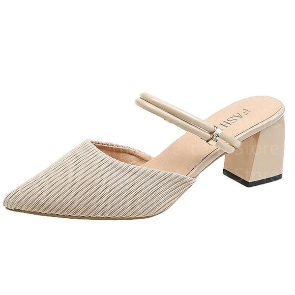 sandals summer women slippers med luxury sale of women's shoes two weare all-match medium fashion pointed block, Black
sandals summer women slippers med luxury sale of women's shoes two weare all-match medium fashion pointed block, Black