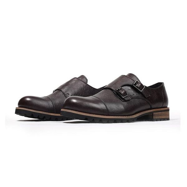 dress shoes men slip on genuine leather formal oxford wedding party social monk strap for e38, Black
dress shoes men slip on genuine leather formal oxford wedding party social monk strap for e38, Black