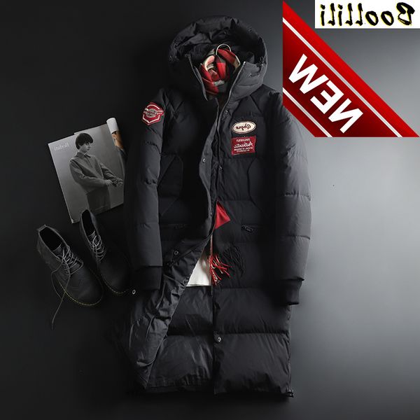 2021 men down jacket winter coats parka long camouflage goose thickening warm hoodies male brand clothing outerwear, Black
2021 men down jacket winter coats parka long camouflage goose thickening warm hoodies male brand clothing outerwear, Black