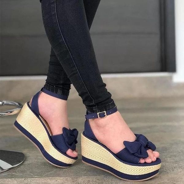 dress shoes summer women platform sandals wedges high heels open toe bowknot espadrille gladiator buckle strap female beach, Black
dress shoes summer women platform sandals wedges high heels open toe bowknot espadrille gladiator buckle strap female beach, Black