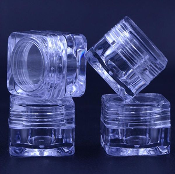 storage bottles & jars 5ml 5g clear square cosmetic empty jar pot eyeshadow makeup face cream container acrylic bottle for skin care lx3982
storage bottles & jars 5ml 5g clear square cosmetic empty jar pot eyeshadow makeup face cream container acrylic bottle for skin care lx3982