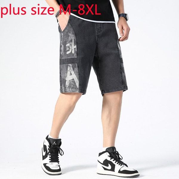 arrival super large young men oversized denim shorts spring and summer casual fashion printed elastic waist plus size m-8xl men's, White;black
arrival super large young men oversized denim shorts spring and summer casual fashion printed elastic waist plus size m-8xl men's, White;black