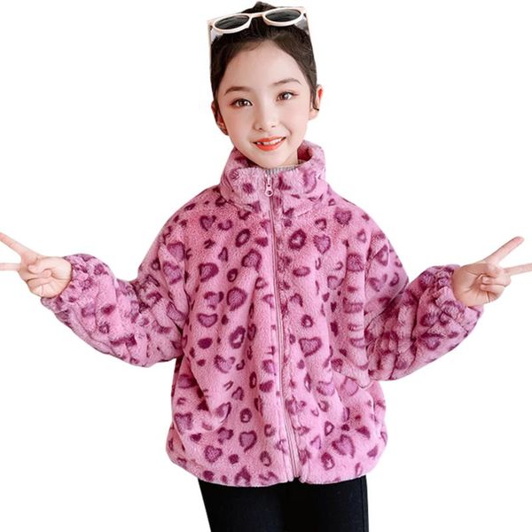 jackets girls fur coat leopard pattern children's for cotton kids jacket teenage clothes, Blue;gray
jackets girls fur coat leopard pattern children's for cotton kids jacket teenage clothes, Blue;gray
