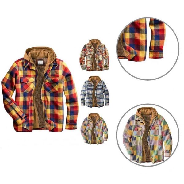 men's jackets male stylish loose-fitting quilted coat streetwear printed for party, Black;brown 
men's jackets male stylish loose-fitting quilted coat streetwear printed for party, Black;brown