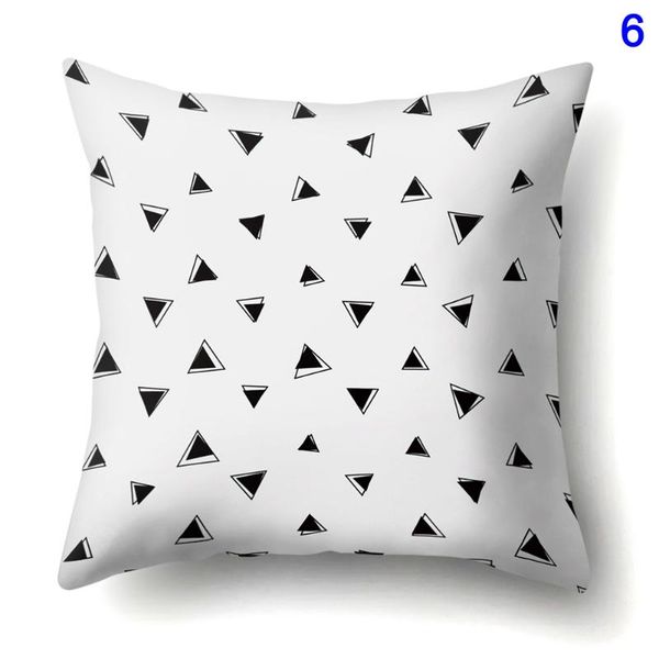 cushion/decorative pillow black white geometric pattern printed decor cushion cover for sofa chair lote88
cushion/decorative pillow black white geometric pattern printed decor cushion cover for sofa chair lote88
