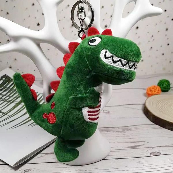 keychains mr. little dinosaur plush toy doll keychain pendant staring bag ornament, Silver
keychains mr. little dinosaur plush toy doll keychain pendant staring bag ornament, Silver