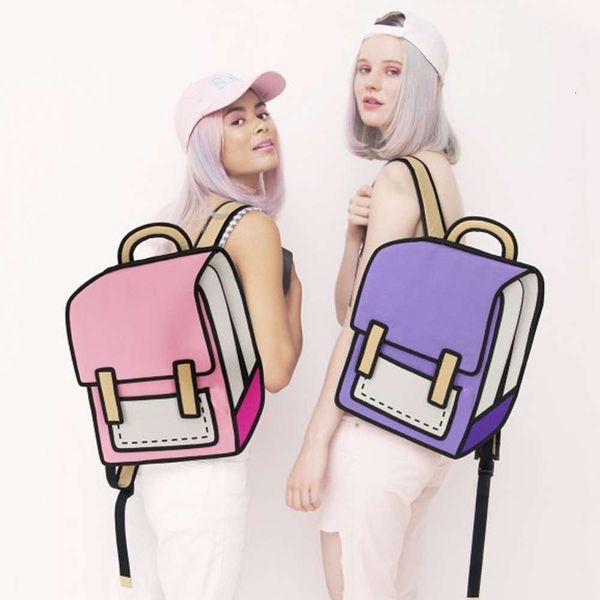 designer schoolbagwomen backpack 3d jump style 2d drawing cartoon back bag comic messenger tote fashion cute student bags knapsack bolos
designer schoolbagwomen backpack 3d jump style 2d drawing cartoon back bag comic messenger tote fashion cute student bags knapsack bolos