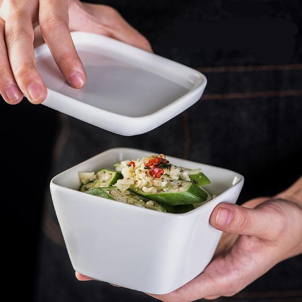 white ceramic bowl with lid square cute salad bowls small fruit dessert ice cream soy sauce dish creative plates cover
white ceramic bowl with lid square cute salad bowls small fruit dessert ice cream soy sauce dish creative plates cover