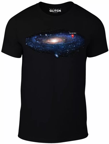 you are here men's t-shirt space map stars science solar system galaxy infinity, White;black
you are here men's t-shirt space map stars science solar system galaxy infinity, White;black