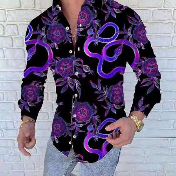 men's casual shirts fashion trend 3d printing men slim shirt clothing autumn turn-down collar streetwear button long sleeve, White;black
men's casual shirts fashion trend 3d printing men slim shirt clothing autumn turn-down collar streetwear button long sleeve, White;black