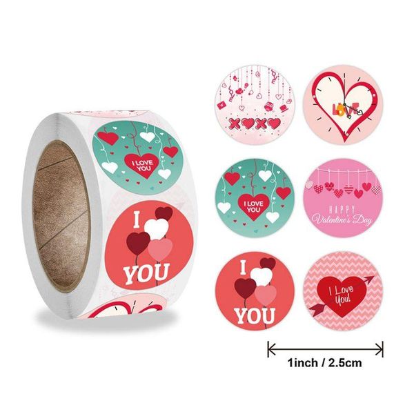 500pcs/roll valentine's day sticker party seal labels gift box decoration tag stickers round label festival ornaments l wrap
500pcs/roll valentine's day sticker party seal labels gift box decoration tag stickers round label festival ornaments l wrap
