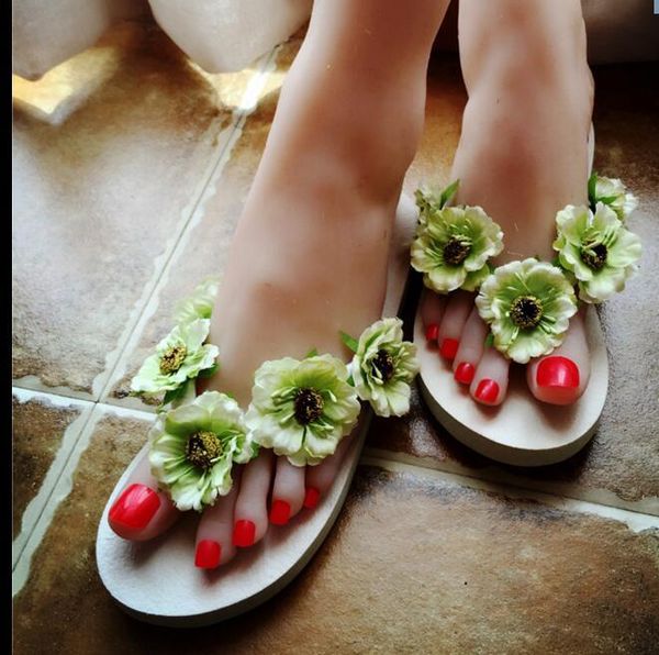 slippers hahaflower 2021 fashion women platform wedges sandals green flower flip flops lady beach, Black
slippers hahaflower 2021 fashion women platform wedges sandals green flower flip flops lady beach, Black