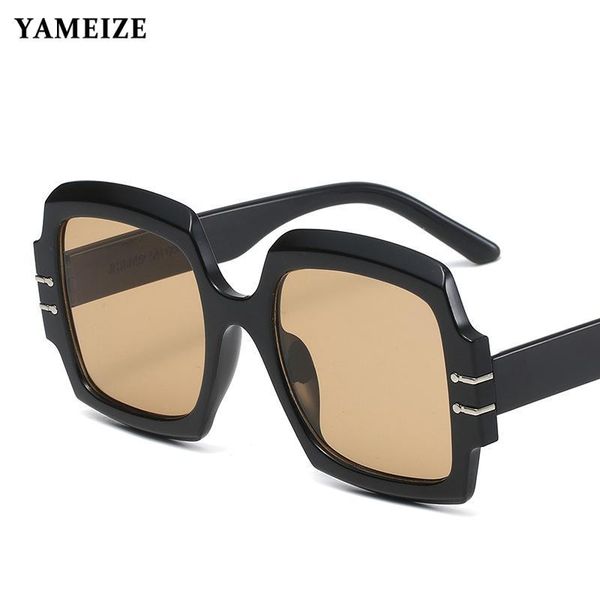 sunglasses glasses brand 2022 luxury oversized square for men women plastic female vintage feminine fashion shade uv400 eyewear, White;black
sunglasses glasses brand 2022 luxury oversized square for men women plastic female vintage feminine fashion shade uv400 eyewear, White;black