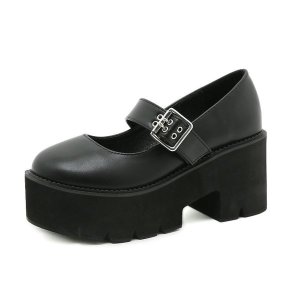dress shoes plus size 35-43 shallow vintage buckle mary jane block heel platform pumps 2021 spring high heels office girls, Black
dress shoes plus size 35-43 shallow vintage buckle mary jane block heel platform pumps 2021 spring high heels office girls, Black