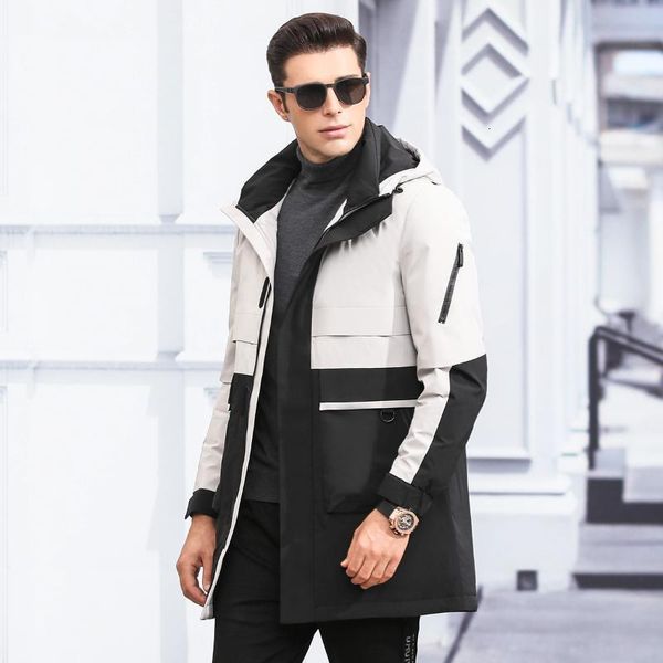 Men's Down & Parkas collar leisure gray zipper pure color cultivate morality men loose type of warm matching jacket QPM5, Black
Men's Down & Parkas collar leisure gray zipper pure color cultivate morality men loose type of warm matching jacket QPM5, Black
