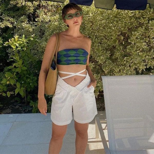 women's shorts casual fashion high waisted womens summer clothing bandage lace up sweat white elegant bottom, White;black
women's shorts casual fashion high waisted womens summer clothing bandage lace up sweat white elegant bottom, White;black