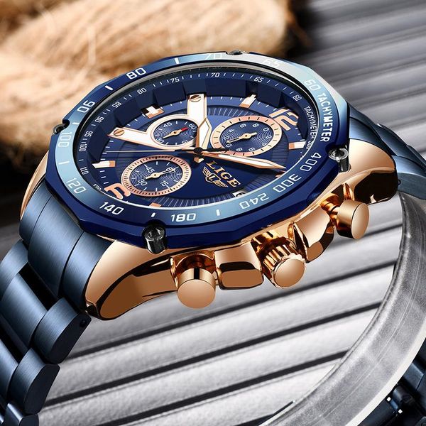 wristwatches 2021 lige fashion blue watch men sport waterproof mens watches military full steel big dial chronograph clock, Slivery;brown
wristwatches 2021 lige fashion blue watch men sport waterproof mens watches military full steel big dial chronograph clock, Slivery;brown