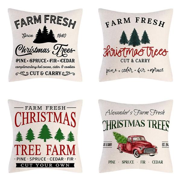 pillow 4pcs american farm cover christmas linen throw covers happy home decor cushion sofa (without core)
pillow 4pcs american farm cover christmas linen throw covers happy home decor cushion sofa (without core)