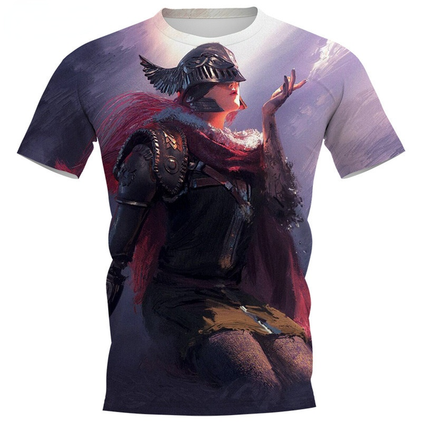 cloocl arpg games elden ring 3d printed t-shirts mens casual clothes slim short sleeve street style shirts teens, White;black
cloocl arpg games elden ring 3d printed t-shirts mens casual clothes slim short sleeve street style shirts teens, White;black