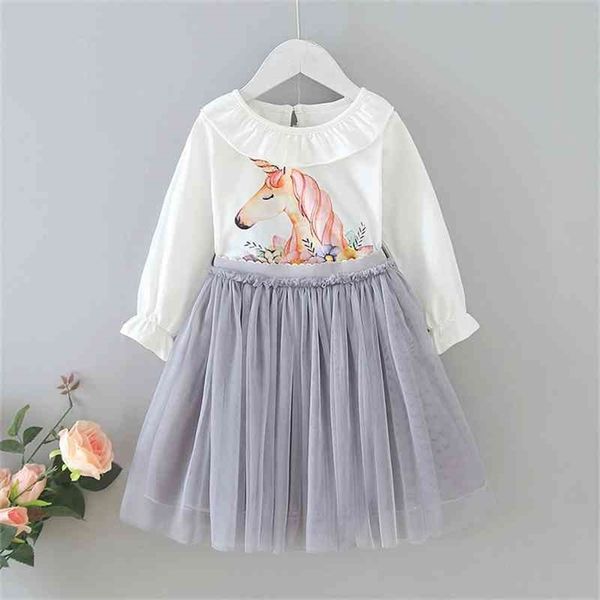 gooporson fall kids clothing for girls cartoon unicorn printed long sleeve shirt&mesh skirt fashion toddler children outfits set 210715, White
gooporson fall kids clothing for girls cartoon unicorn printed long sleeve shirt&mesh skirt fashion toddler children outfits set 210715, White