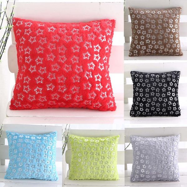 pillow case bronzing decorative pillowcase home plush cushion cover star pattern throw car seat sofa pillows
pillow case bronzing decorative pillowcase home plush cushion cover star pattern throw car seat sofa pillows