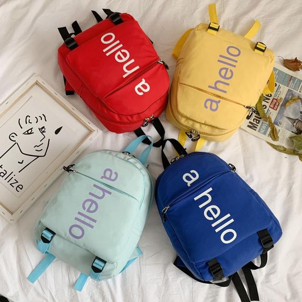 school bags fashion student schoolbag letter print kid's cute backpack boy and girls light nylon fabric portable carrying
school bags fashion student schoolbag letter print kid's cute backpack boy and girls light nylon fabric portable carrying