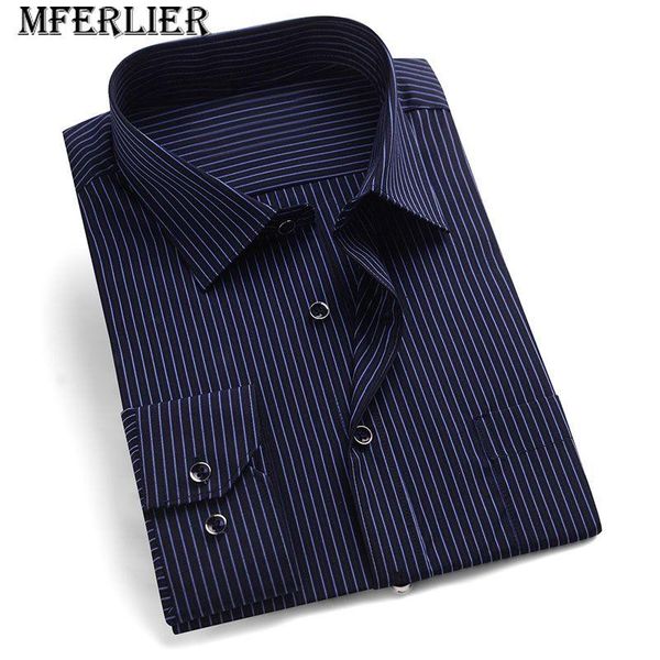 spring autumn plus size men weight 155kg loose striped shirt men's casual shirts, White;black
spring autumn plus size men weight 155kg loose striped shirt men's casual shirts, White;black