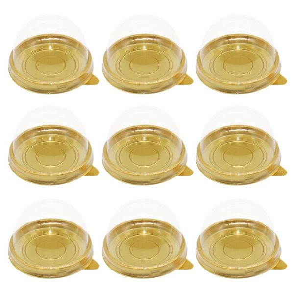 100pcs round plastic egg-yolk puff container transparent mooncake dome boxes baking packing box (golden tray) gift wrap
100pcs round plastic egg-yolk puff container transparent mooncake dome boxes baking packing box (golden tray) gift wrap