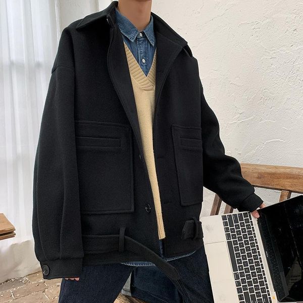 men's wool & blends korean streetwear black jacket men winter harajuku vintage warm pockets coat overcoat design tide coat1
men's wool & blends korean streetwear black jacket men winter harajuku vintage warm pockets coat overcoat design tide coat1