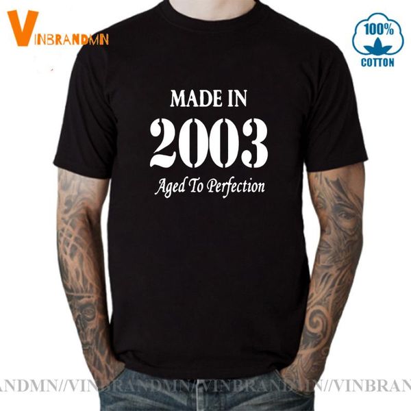 men's t-shirts made in 2003 t-shirt birthday aged to perfection present vintage funny mens gift cool boys short sleeves shirt, White;black
men's t-shirts made in 2003 t-shirt birthday aged to perfection present vintage funny mens gift cool boys short sleeves shirt, White;black