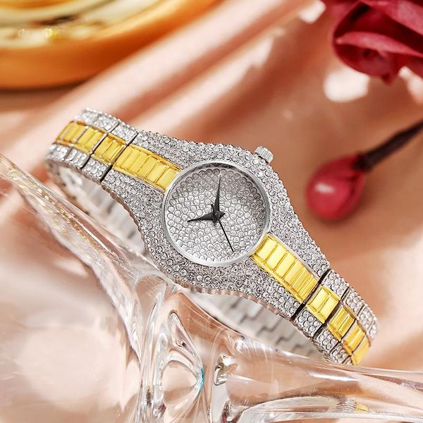 wristwatches 2021 feminino relogio women watches crystal full steel ladies wristwatch quartz woman reloj hombre montre femme zegarek damski, Slivery;brown 
wristwatches 2021 feminino relogio women watches crystal full steel ladies wristwatch quartz woman reloj hombre montre femme zegarek damski, Slivery;brown