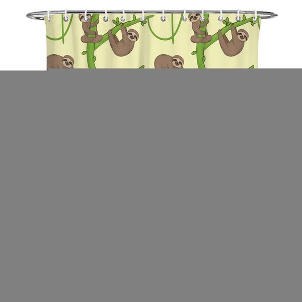 shower curtains cartoon animal sloth green branch print waterproof polyester bath screen products bathroom curtain home decor
shower curtains cartoon animal sloth green branch print waterproof polyester bath screen products bathroom curtain home decor