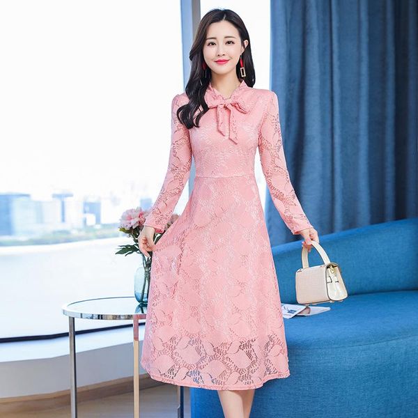 casual dresses 2021 arrival spring women hollow out vintage lace dress long sleeve elegant women's wwh138, Black;gray
casual dresses 2021 arrival spring women hollow out vintage lace dress long sleeve elegant women's wwh138, Black;gray