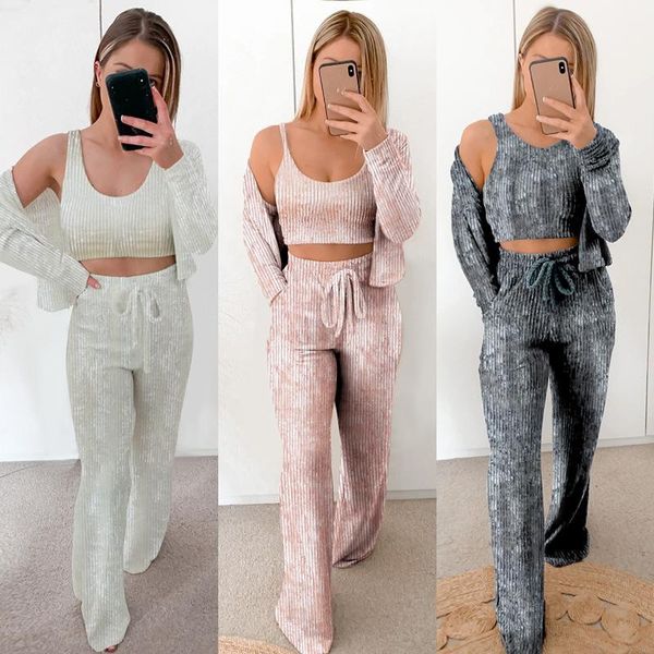 women's two piece pants 2021 summer fashion web celebrity suit woolen vest wrap chest tie up pant jacket 3 set, White
women's two piece pants 2021 summer fashion web celebrity suit woolen vest wrap chest tie up pant jacket 3 set, White