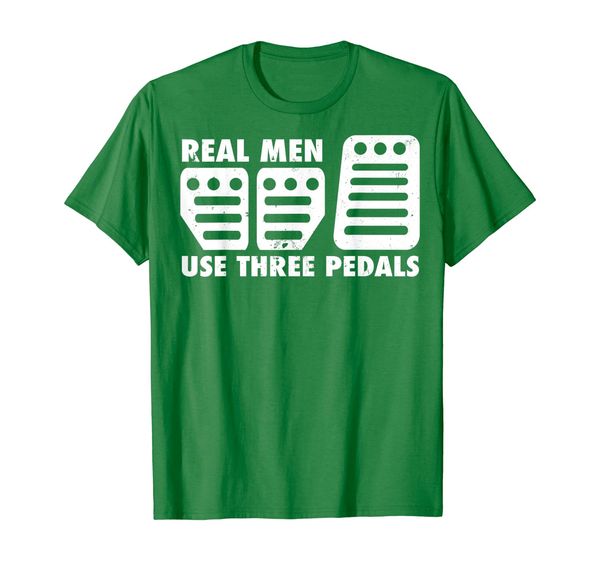 Real Men Use Three Pedals Funny T-Shirt, Mainly pictures
Real Men Use Three Pedals Funny T-Shirt, Mainly pictures