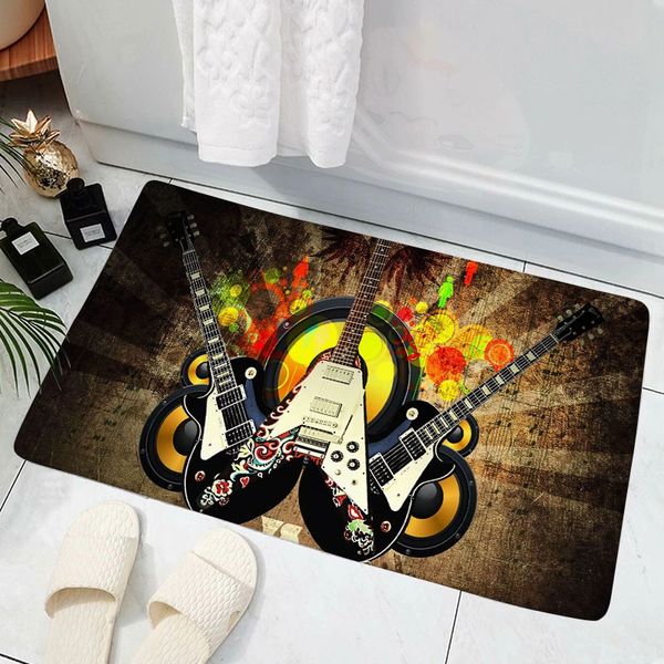 cloocl carpets bathroom non-slip mat dining room printed guitar doormat street style bedroom anti-skid home textiles diy customize
cloocl carpets bathroom non-slip mat dining room printed guitar doormat street style bedroom anti-skid home textiles diy customize