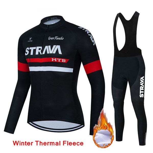 racing sets 2022 strava winter cycling clothing set bib pants ropa ciclismo bicycle mtb bike thermal fleece jersey men's clothes, Black;blue
racing sets 2022 strava winter cycling clothing set bib pants ropa ciclismo bicycle mtb bike thermal fleece jersey men's clothes, Black;blue