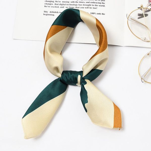 scarves temperament silk small square scarf female korean wild ins satin bib-style workplace ladies headscarf, Blue;gray
scarves temperament silk small square scarf female korean wild ins satin bib-style workplace ladies headscarf, Blue;gray