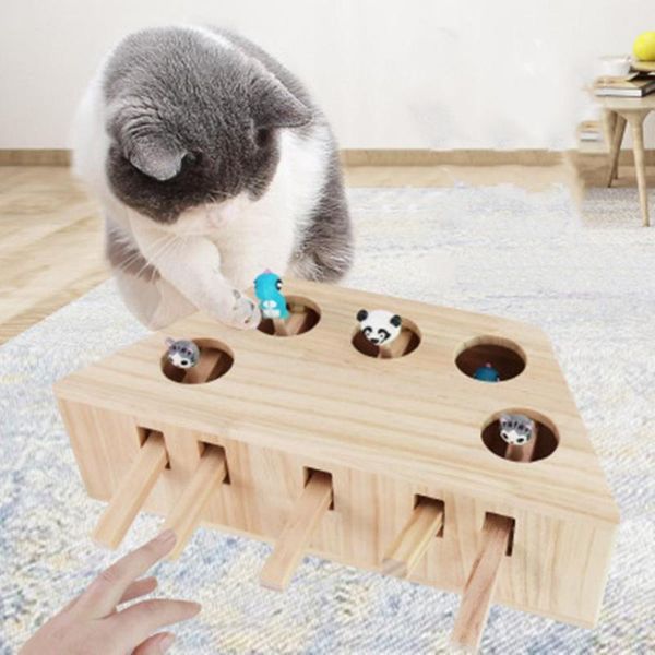 cat toys interactive toy catch hunt mouse kitten puppy puzzle funny solid wood indoor huntint scratch cats supplies pet game
cat toys interactive toy catch hunt mouse kitten puppy puzzle funny solid wood indoor huntint scratch cats supplies pet game