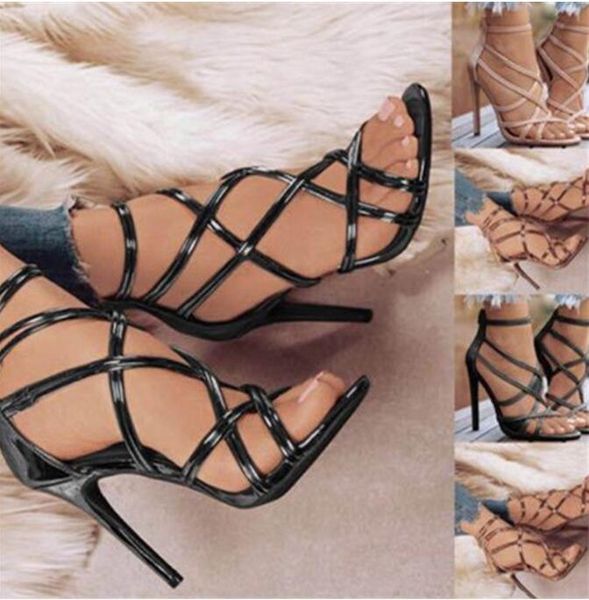 woman high heel hollow mesh style summer sandal ins strap gladiator roman sandals, Black
woman high heel hollow mesh style summer sandal ins strap gladiator roman sandals, Black