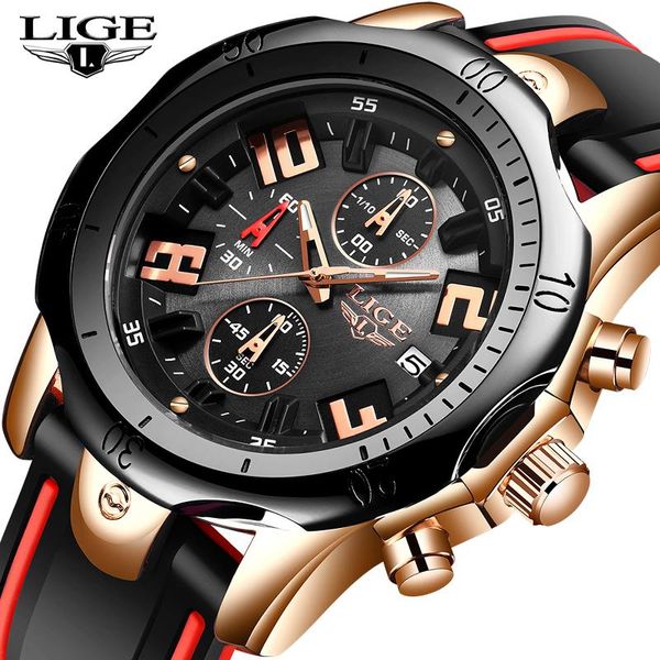wristwatches lige casual sport watches for men military waterproof wrist watch man clock fashion chronograph wristwatch 202, Slivery;brown
wristwatches lige casual sport watches for men military waterproof wrist watch man clock fashion chronograph wristwatch 202, Slivery;brown