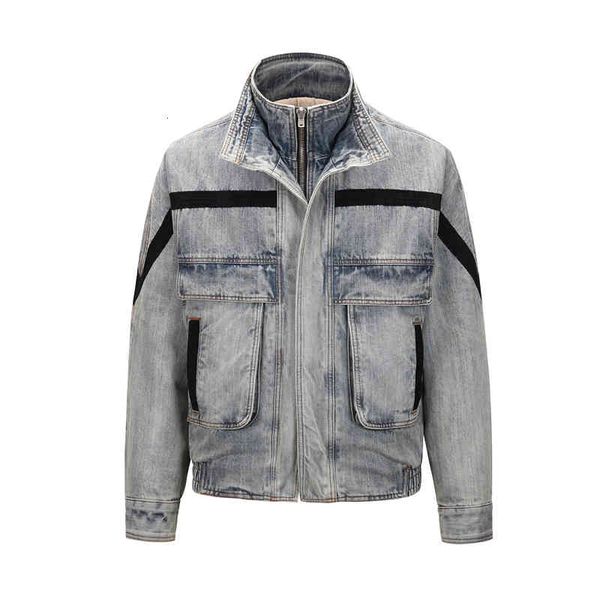 jacket latest autumn winter vintage-washed denim quilted bomber jacket thick trucker jackets double spread collar split cuffs, Black;brown
jacket latest autumn winter vintage-washed denim quilted bomber jacket thick trucker jackets double spread collar split cuffs, Black;brown