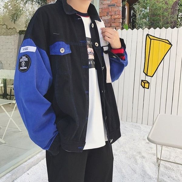autumn and winter embroidered men's korean version trend loose handsome versatile hip hop denim et bf style baseball et, Black;brown
autumn and winter embroidered men's korean version trend loose handsome versatile hip hop denim et bf style baseball et, Black;brown