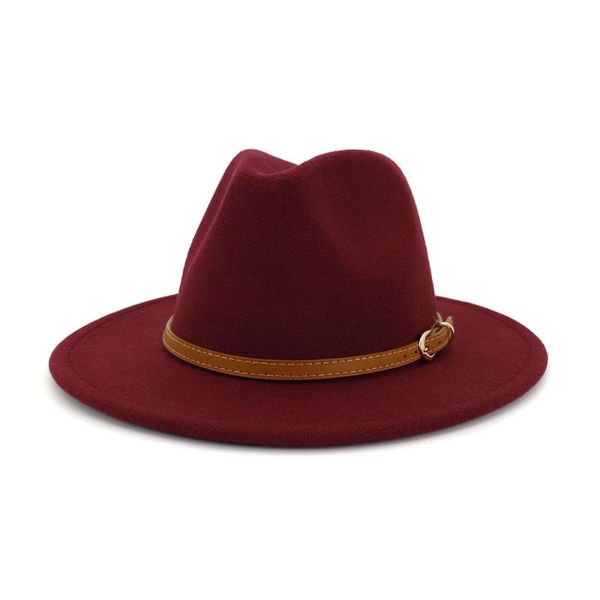 wide brim hats women men panama fedora woolen felt casual trilby gambler hat jazz party formal with belt buckle, Blue;gray
wide brim hats women men panama fedora woolen felt casual trilby gambler hat jazz party formal with belt buckle, Blue;gray