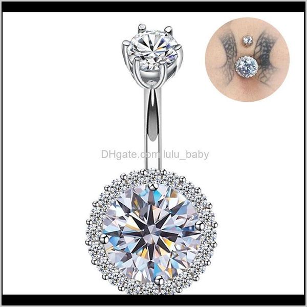 & bell button rings body drop delivery 2021 925 sterling sier ring cubic zircon belly bar navel piercings jewelry 9s5b4, Silver
& bell button rings body drop delivery 2021 925 sterling sier ring cubic zircon belly bar navel piercings jewelry 9s5b4, Silver