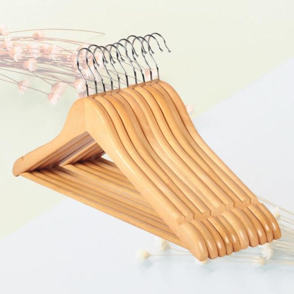 10pcs wood hanger non-slip hangers clothes shirts sweaters dress drying rack for home & racks
10pcs wood hanger non-slip hangers clothes shirts sweaters dress drying rack for home & racks