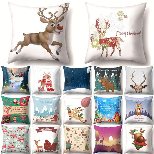 christmas decorations 1pcs deer pattern cushion cover decorative throw pillow xmas year decor polyester pillowcase home decoration 40543
christmas decorations 1pcs deer pattern cushion cover decorative throw pillow xmas year decor polyester pillowcase home decoration 40543