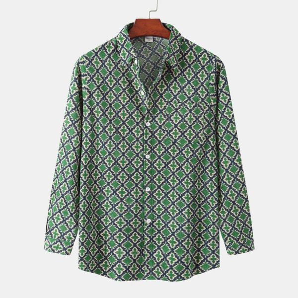 men's casual shirts parklees mens printed corduroy shirt long sleeve turn down collar button up warm vintage clothes autumn winter, White;black
men's casual shirts parklees mens printed corduroy shirt long sleeve turn down collar button up warm vintage clothes autumn winter, White;black