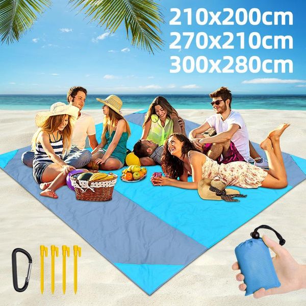 outdoor pads 2x2.1m waterproof pocket beach blanket sand camping mat mattress grounding bed portable lightweight picnic pad rug
outdoor pads 2x2.1m waterproof pocket beach blanket sand camping mat mattress grounding bed portable lightweight picnic pad rug